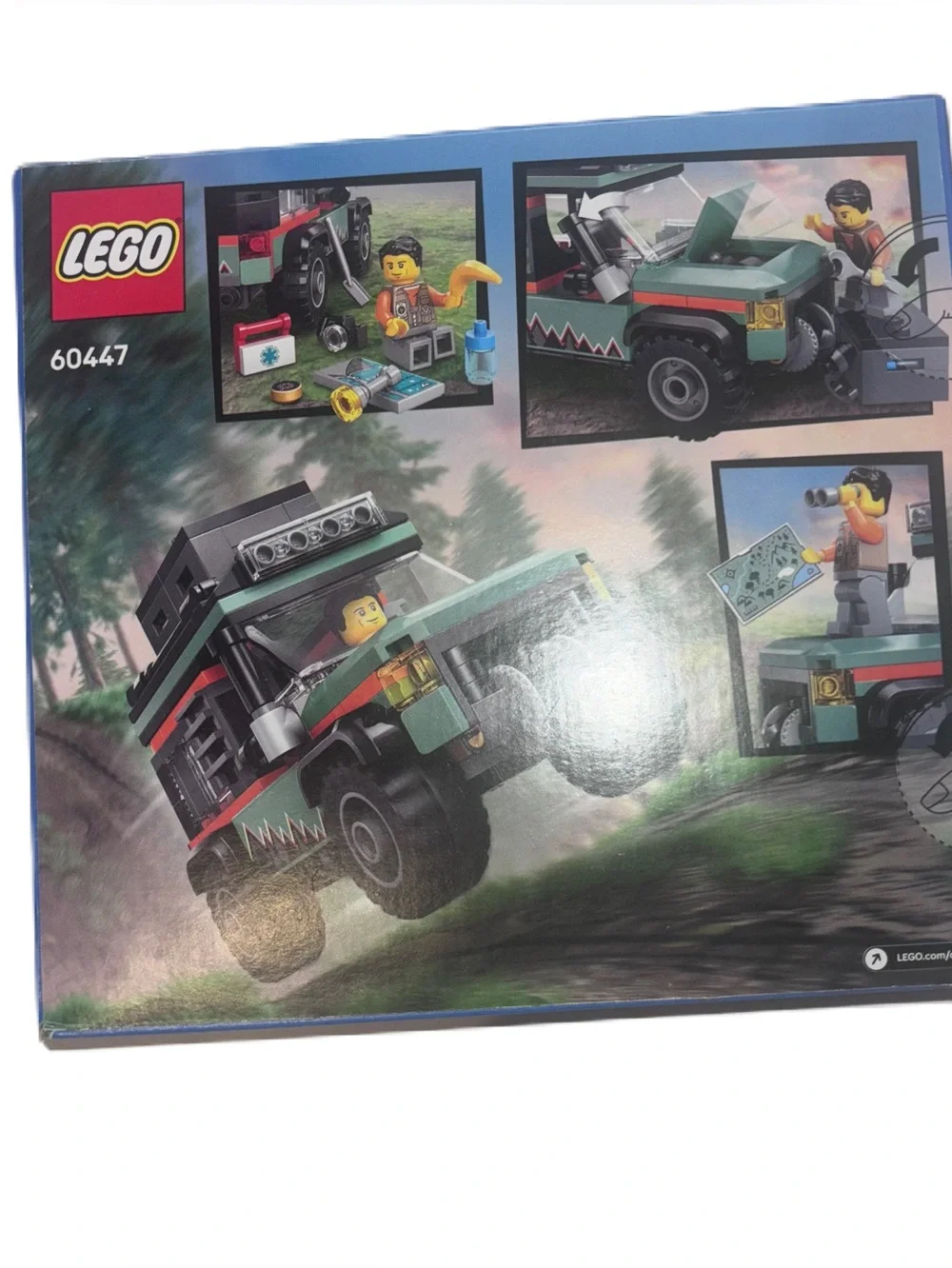 LEGO City Off-Road 4x4 Mountain Truck Building Toy 60447-221 Pieces New